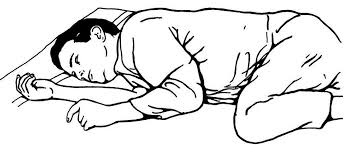 illustration of recovery position